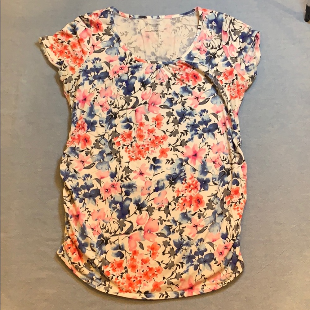 Floral Maternity T-shirt